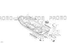 Body - Hull pour Sea-Doo 2023 RXT X 300