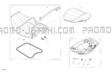 Body - Seat pour Sea-Doo 2023 RXT X 300