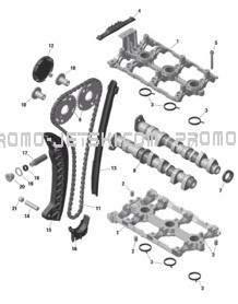 ROTAX - Valve Train pour Sea-Doo 2023 SPARK 60
