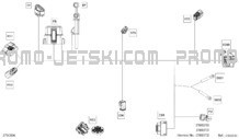 Electric - Main Harness - 278003702 pour Sea-Doo 2023 SPARK 60