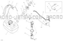 Engine - Fuel pour Sea-Doo 2023 SPARK 90 - 3UP