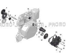 ROTAX - Engine Cooling pour Sea-Doo 2023 SPARK TRIXX - 2UP