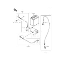 Electrical Equipment pour Kawasaki 1992 750 SX