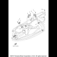 VENTILATION pour Yamaha 2000 WaveRunner XL800 - XA800Y - 2000