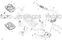 Engine - System pour Sea-Doo 2023 WAKE PRO 230