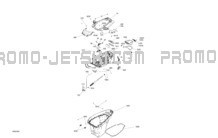 Body - Front Cover pour Sea-Doo 2023 WAKE PRO 230