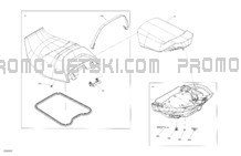 Body - Seat pour Sea-Doo 2023 WAKE PRO 230