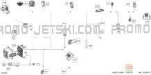 Electric - Main Harness - 278003815 pour Sea-Doo 2023 FISH PRO SPORT 170