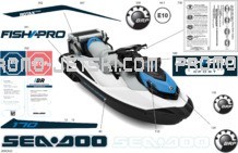 Body - Decals pour Sea-Doo 2023 FISH PRO SPORT 170