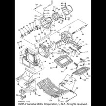 JET UNIT 1 pour Yamaha 2001 WaveRunner GP 1200 R (GP1200AZ) 2001