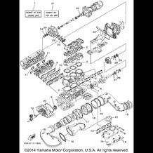 REPAIR KIT 1 pour Yamaha 2001 WaveRunner GP 1200 R (GP1200AZ) 2001