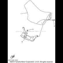 STEERING 2 pour Yamaha 2001 WaveRunner GP1200R - GP1200AZ - 2001