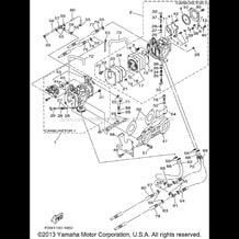 CARBURETOR pour Yamaha 2001 WaveRunner GP 800 R (GP800AZ) 2001
