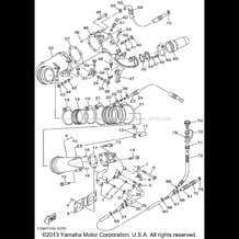 EXHAUST 1 pour Yamaha 2001 WaveRunner GP800R - GP800AZ - 2001