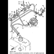 FUEL FILTER pour Yamaha 1991 WaveRunner SUPER JET - SJ650P - 1991