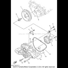 GENERATOR pour Yamaha 2001 WaveRunner GP 800 R (GP800AZ) 2001