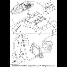 HULL DECK pour Yamaha 2001 WaveRunner GP 800 R (GP800AZ) 2001
