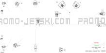 Electric - Steering Wiring Harness - 278004050 pour Sea-Doo 2024 RXP-X 325 - 21RH - X package - Ice Metal