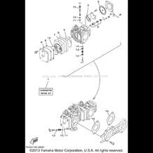 REPAIR KIT 2 pour Yamaha 2001 WaveRunner GP800R - GP800AZ - 2001