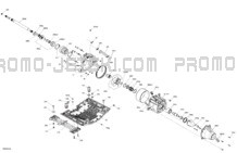 Drive - Propulsion pour Sea-Doo 2024 RXP-X 325 - 21RK - X package - Ice Metal - Audio