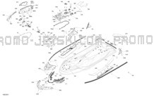Body - System pour Sea-Doo 2024 RXT X 325 - 10RB - X package - Fiery Red Metallic - Audio