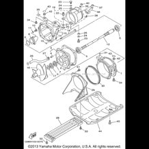 JET UNIT 1 pour Yamaha 2001 WaveRunner SUPER JET - SJ700AZ - 2001