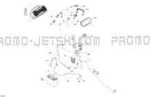 Electric - System pour Sea-Doo 2024 SPARK TRIXX - 66RH - TRIXX package - Vapor Blue- 3UP - Audio