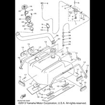 FUEL TANK pour Yamaha 2001 WaveRunner SUV1200 - SV1200 - 2001