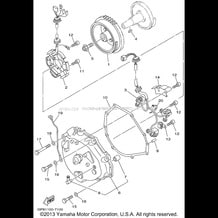 GENERATOR pour Yamaha 2001 WaveRunner SUV1200 - SV1200 - 2001