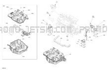 Engine - System pour Sea-Doo 2024 WAKE 170 - 35RB - Base package - Neo Mint