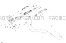 Mechanic - Steering pour Sea-Doo 2024 WAKE 170 - 35RB - Base package - Neo Mint