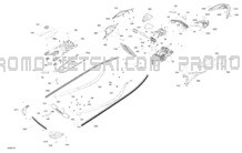 Body - System pour Sea-Doo 2024 WAKE 170 - 35RB - Base package - Neo Mint