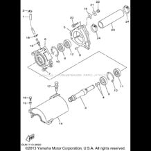 JET UNIT 2 pour Yamaha 2001 WaveRunner SUV1200 - SV1200 - 2001