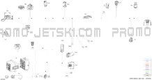 Electric - Main Harness - 278004126 pour Sea-Doo 2024 FISH PRO TROPHY 170 - 19RH - FishT package - Flint Grey - Audio