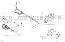 Mechanic - Reverse pour Sea-Doo 2024 FISH PRO TROPHY 170 - 19RH - FishT package - Flint Grey - Audio