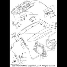 HULL. DECK pour Yamaha 2001 WaveRunner SUV 1200 (SV1200Z) 2001