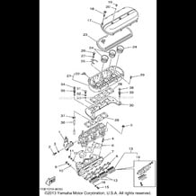 INTAKE pour Yamaha 2001 WaveRunner SUV 1200 (SV1200Z) 2001