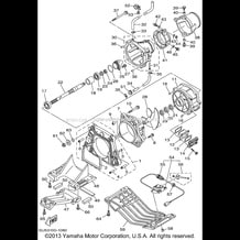 JET UNIT 1 pour Yamaha 2001 WaveRunner SUV 1200 (SV1200Z) 2001