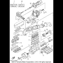REPAIR KIT 1 pour Yamaha 2001 WaveRunner SUV 1200 (SV1200Z) 2001