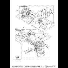 CARBURETOR pour Yamaha 2001 WaveRunner XL 700 (XL700Z) 2001