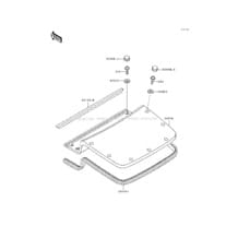 Engine Hood pour Kawasaki 1992 SC