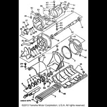 JET UNIT pour Yamaha 1991 WaveRunner SUPER JET - SJ650P - 1991