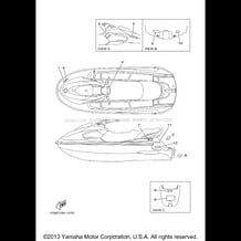 IMPORTANT LABELS pour Yamaha 2001 WaveRunner XL 700 (XL700Z) 2001