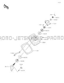 Handle Pole pour Kawasaki 2023 JET SKI® ULTRA® 160LX