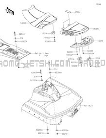 Seat pour Kawasaki 2023 JET SKI® ULTRA® 160LX-S