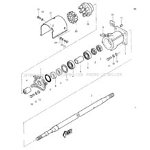 DRIVE SHAFT pour Kawasaki 1982 JS550