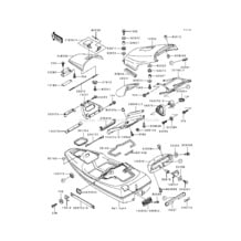 Hull Fittings pour Kawasaki 1992 SC