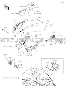 Handlebar pour Kawasaki 2024 JET SKI® STX® 160