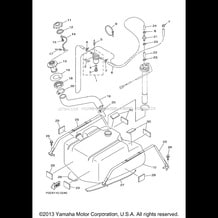 FUEL TANK pour Yamaha 2001 WaveRunner XL800 - XA800Z - 2001