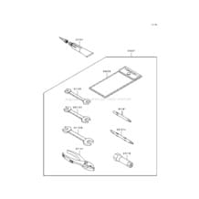 Owner's Tools pour Kawasaki 1992 SC